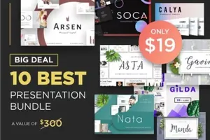 10套风格各异的PPT模版Multipurpose_Powerpoint