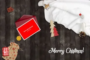 时尚高端多用途的新年圣诞节场景christmas-scene-generator