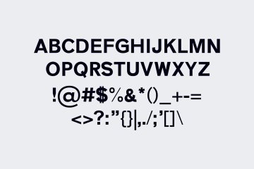 无衬线设计字体 Zisel Sans 5 Fonts Family Set