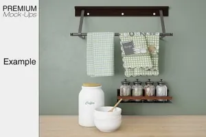 高质量的厨房配件展示样机下载 Kitchen Accessories