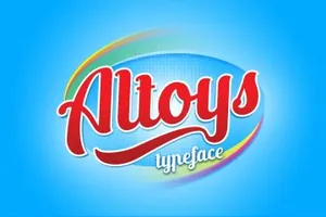 时尚个性字体 Altoys Typeface