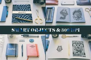 漂亮的绘画本样机 MNML Notebooks