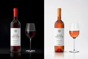 高端红酒包装设计展示样机 Wine Packaging Mockups
