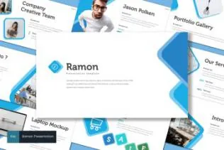 创意设计策划公司演示文稿设计模板 Ramon – Keynote Template