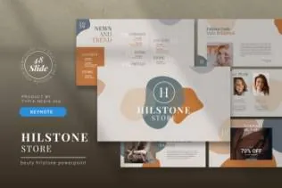 时尚品牌商店介绍演示文稿模板 Fashion Store – Keynote Presentation