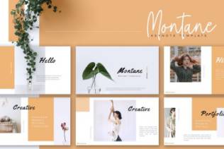 多用途商业计划演示幻灯片模板 MONTANE – Keynote Template