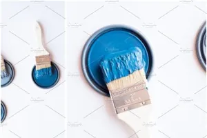 油漆绘画主题的图片素材 Styled Stock Photos Paint Brush