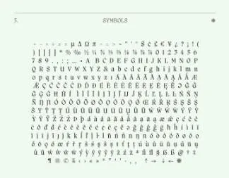 简朴优雅的尖刺衬线罗马英文字体家族全套下载 Migra