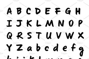 正宗的手写字体 Lamson Marker