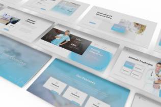 医疗保健ppt模板下载