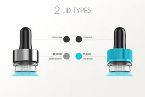 圆形波士顿化妆品滴管瓶样机Dropper Bottle Mockup vol 2A Plus