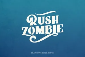 优雅的手绘字体合集 Braton Composer Typeface