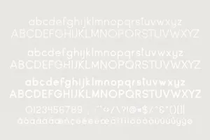 时尚的字体 Glasgow  Iconic Sans Serif