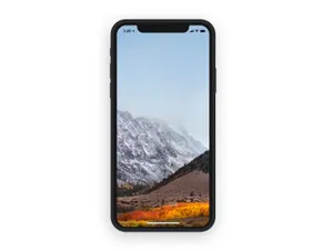 iPhone X XS扁平化手机样机iPhone X XS Flat Mockup