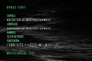手写笔刷字体 Whicker Font Duo