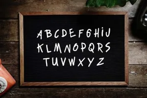 周末味道的字体 Weekend  Font