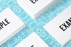 真实的商业卡片设计展示样机 8 Realistic Business Card