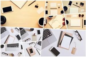 平躺的常用设计工作室图片素材 20 Flat lay styled desk