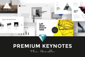 专业的设计keynote模板 Premium Keynotes Presentation