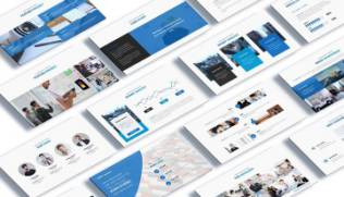 时尚高端轻奢质感的keynote片koba-keynote-presentation