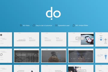 高端时尚简约的keynote幻灯片演示模版keynote-template