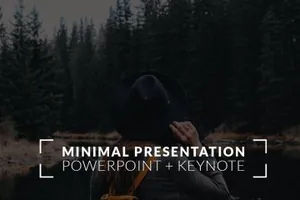 极简主义ppt模板 Minimal Presentation