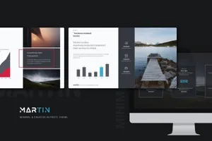 非常高端商务商业质感演讲提案martin-keynote