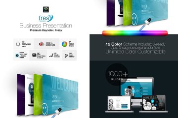 Fresy商业主题keynote模板Fresy Business Keynote Template