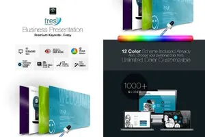 Fresy商业主题keynote模板Fresy Business Keynote Template