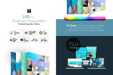 多用途商务演示keynote主题模板OS Pro Keynote Template