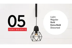 简单时尚的字体 ACCESS  Modern Typeface  Web Fonts