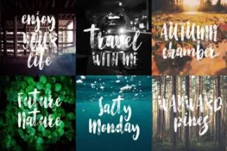 手写笔刷设计字体 Night in White Satin Font