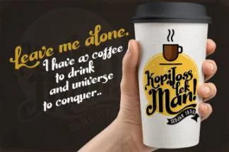 一款创意插画英文字体Harson Inter-Galactic Typeface Demo