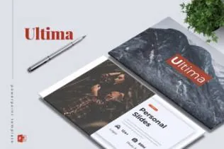 高端创意企业ppt模板精美商务ppt模板ultima-creative