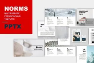 时尚ppt模板工作汇报ppt模板norms multipurpose