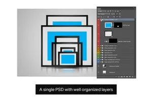 画框展示样机 9 Picture Frame Mockups