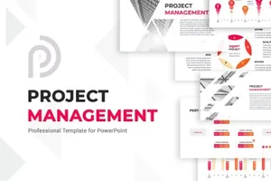 项目汇报ppt模板个人总结ppt模板project-management