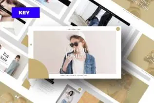 时尚的keynote模板keynote下载gixa-keynote