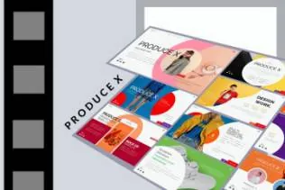 绚丽时尚高端多用途的高品质produce-x-powerpoint