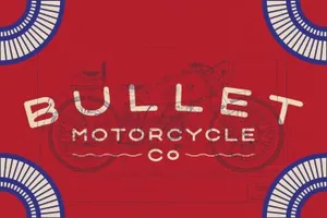 手工制作的复古无衬线英文字体 Ciclista