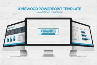 市场营销数据统计分析适用PPT幻灯片模板 Kingwood Powerpoint
