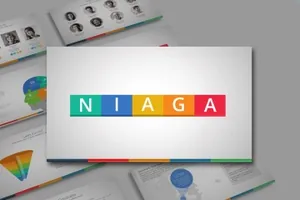 商业市场分析ppt模板 NIAGA Powerpoint Template