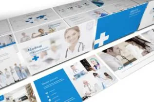 医院简介PPT幻灯片模板 Medical and Hospital Powerpoint Template