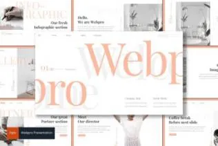 极力推荐的一款企业业务宣传PPT幻灯片模板 Webpro – Powerpoint