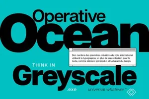 无衬线设计字体 Articulat CF utilitarian sans serif