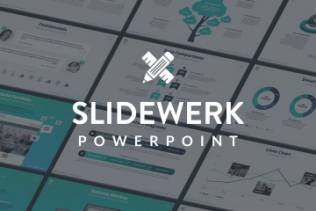 互联网项目路演项目营销规划ppt模板下载 Slidewerk – Marketing