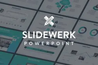 互联网项目路演项目营销规划ppt模板下载 Slidewerk – Marketing