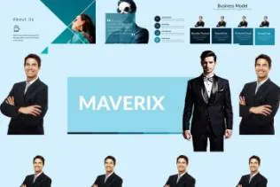 行业咨询代理服务企业适用PPT幻灯片 MAVERIX Powerpoint Template