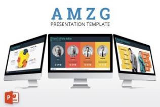 投标应标陈述PPT幻灯片设计模板 AMZG – Powerpoint Presentation