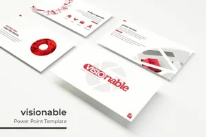 创意摄影主题PPT幻灯片模板下载 visionable – Powerpoint Template